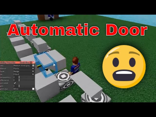 How to Make a Automatic Door #roblox #fyp #robloxstudio #trending