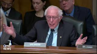 WATCH: Sen. Bernie Sanders questions RFK Jr. in confirmation hearing