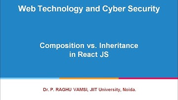16 Composition vs. Inheritance in React JS