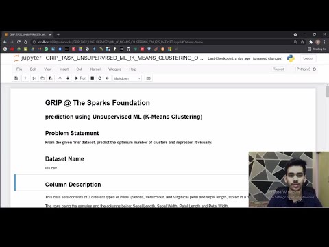 K-MEANS CLUSTERING ON IRIS DATASET USING UNSUPERVISED MACHINE LEARNING