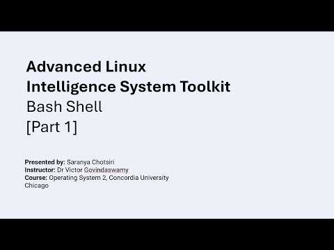 Advanced Linux Intelligence System Toolkit [Part 1]
