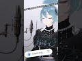 【一発録り!】天球、彗星は夜を跨いで/星街すいせい 歌ってみた【鈴澪イラ/#jpvtuber】#shorts
