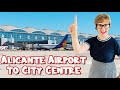 How to get from Alicante Airport to the City Centre by bus