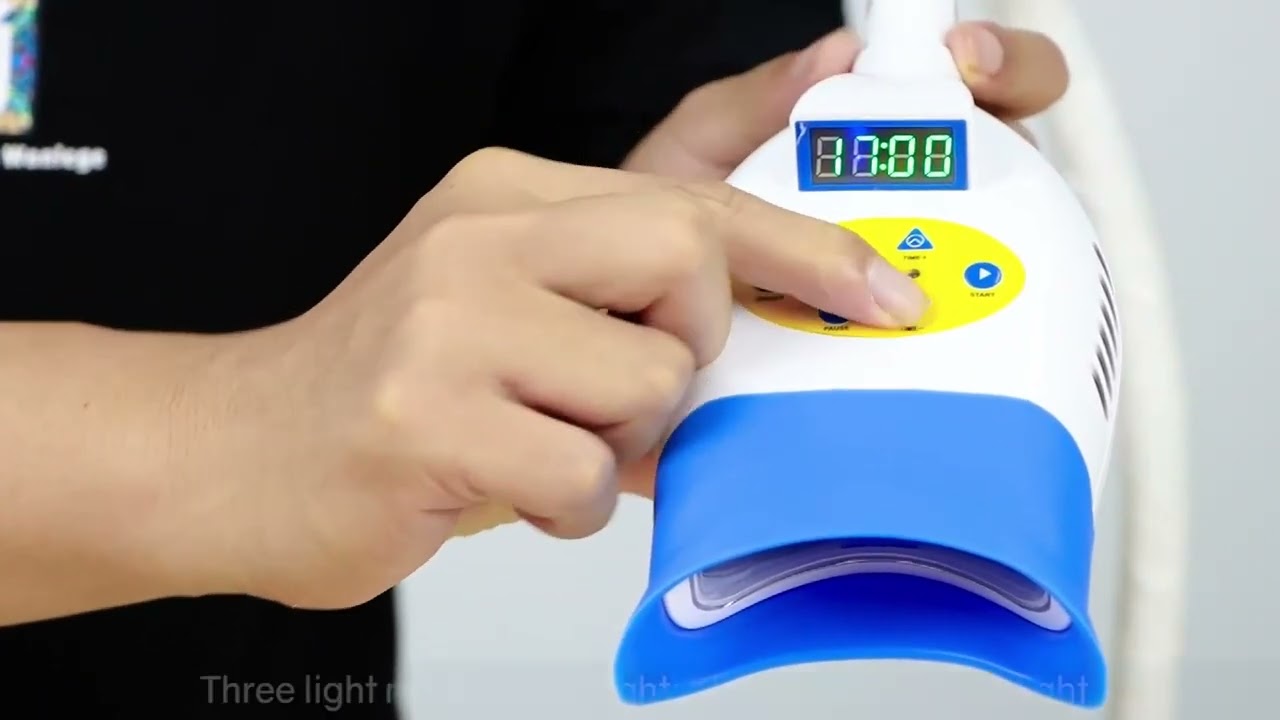 ⚡How to use Portable Teeth Whitening Machine--Desk Type?⚡