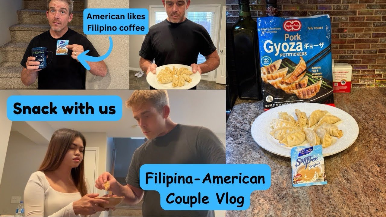 American likes Filipino Coffee~ Filipina-American Couple Vlog