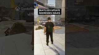 SKATE DEV UPDATE ADDRESSES ISSUES 🤔 #skate #skate4 #ea #gaming #fyp