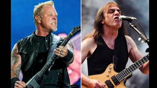 What if AC/DC wrote  Enter Sandman  by Metallica