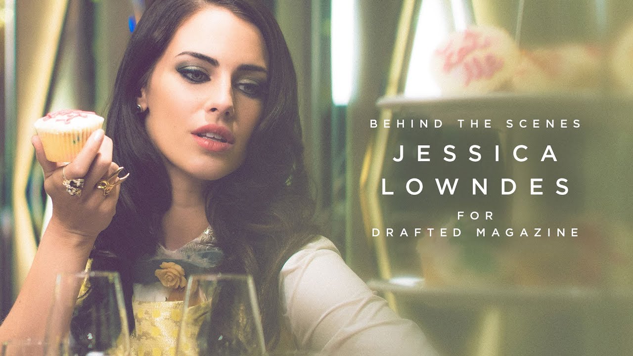 Jessica Lowndes for Drafted Magazine Behind the Scenes - YouTube