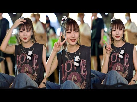 23.09.21 홍대 버스킹 여성 댄스팀 얼루어 ( Allure ) 임세희 포도 슬라이드 By GoodFanCam