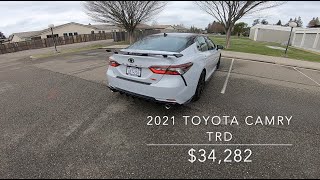 POV Drive: 2021 Toyota Camry TRD