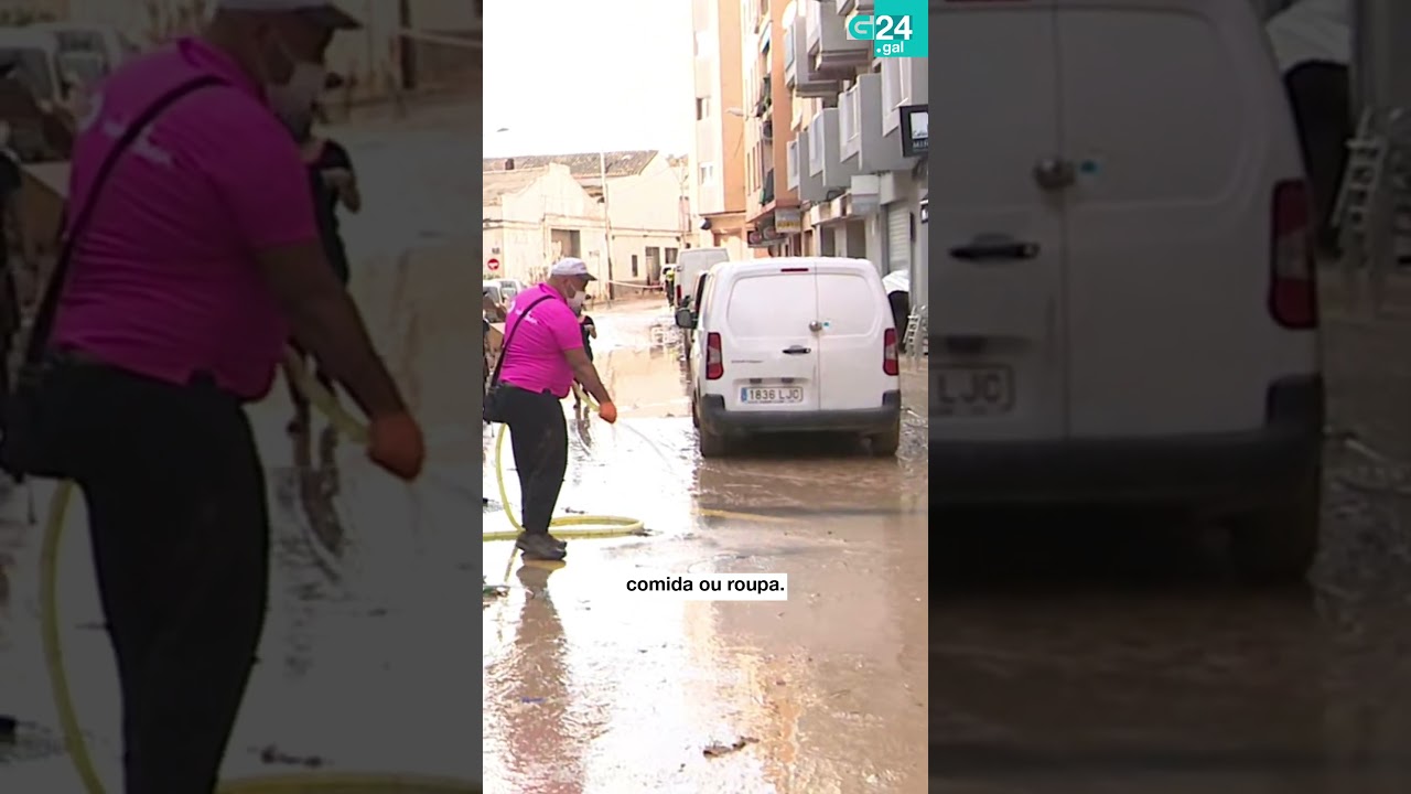 🌧️ DINA | O noso ENVIADO ESPECIAL a VALENCIA, Eduardo Herrero, non puido conter a EMOCIÓN