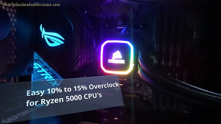 Boost Your Ryzen 5000 System with Easy 10%-15% Overclocking