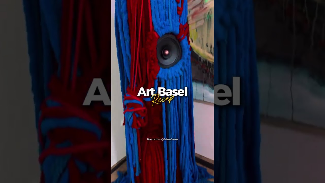 Art Basel was a whole vibe in December🔥 Surrounded by art, music, and good people.