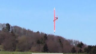 Flitschen Crash Pilot mit 150kmh in den Anker