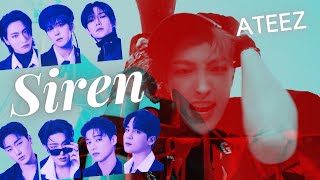 ATEEZ【Siren】FMV | JPN | KANA | ROM