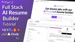 Build AI Resume Builder with Next.js, React, Hono, Drizzle, Kinde & Postgres | PDF Download 2/2