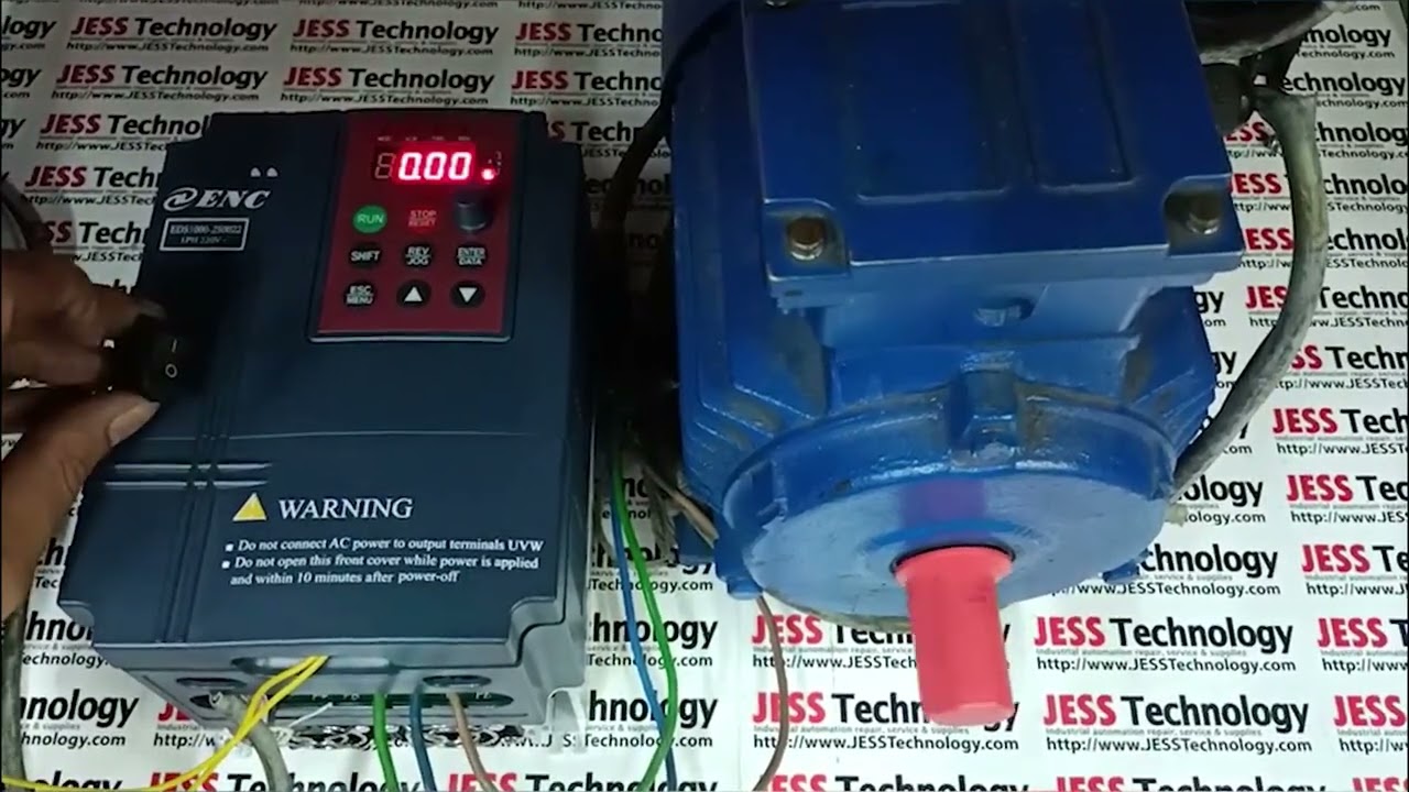 Repair ENC INVERTER - EDS1000-2S0022LJT | Overcurrent | JESS TECHNOLOGY MALAYSIA