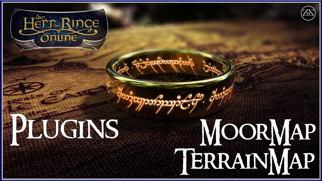 Lotro / Hdro - Herr der Ringe online - Guide 2022 ★ Plugins Moor Map und Terrain Map erklärt