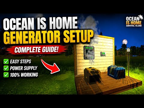 How To Setup Light & Generator in Ocean Is Home! 💡 (Easy Guide)