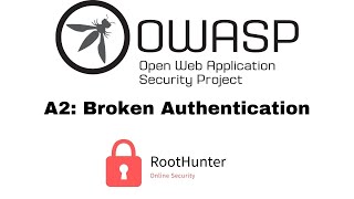 OWASP Top 10 2017 | A2: Broken Authentication