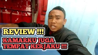 REVIEW TEMPAT TIDUR KU DI DALAM CABIN TRUK DYNA || VLOG 58