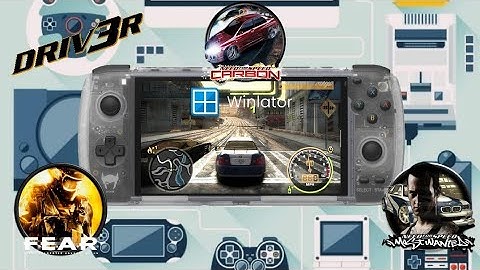 Winlator Ver 8 0, Games tested. Ayn Odin Pro, Guide for NFSMW 2005 widescreen.