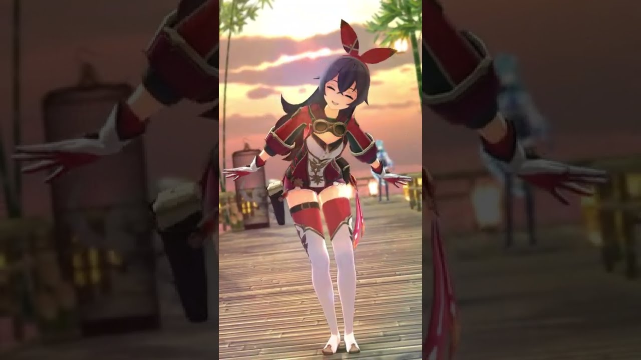 Amber uwu【MMD Genshin Impact】