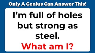 CAN YOU SOLVE THESE 15 TRICKY RIDDLES? | ONLY A GENIUS CAN PASS THIS QUIZ #70