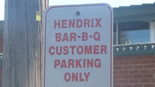 Visiting Hendrix BBQ!
