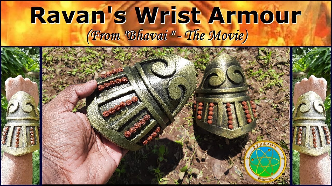 DIY Ravan's Wrist Armour || Bhavai Movie || Wrist Armour || Foam Creations || 