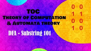 DFA || Containing Substring 101 || Regular Expression ||  (Bangla)