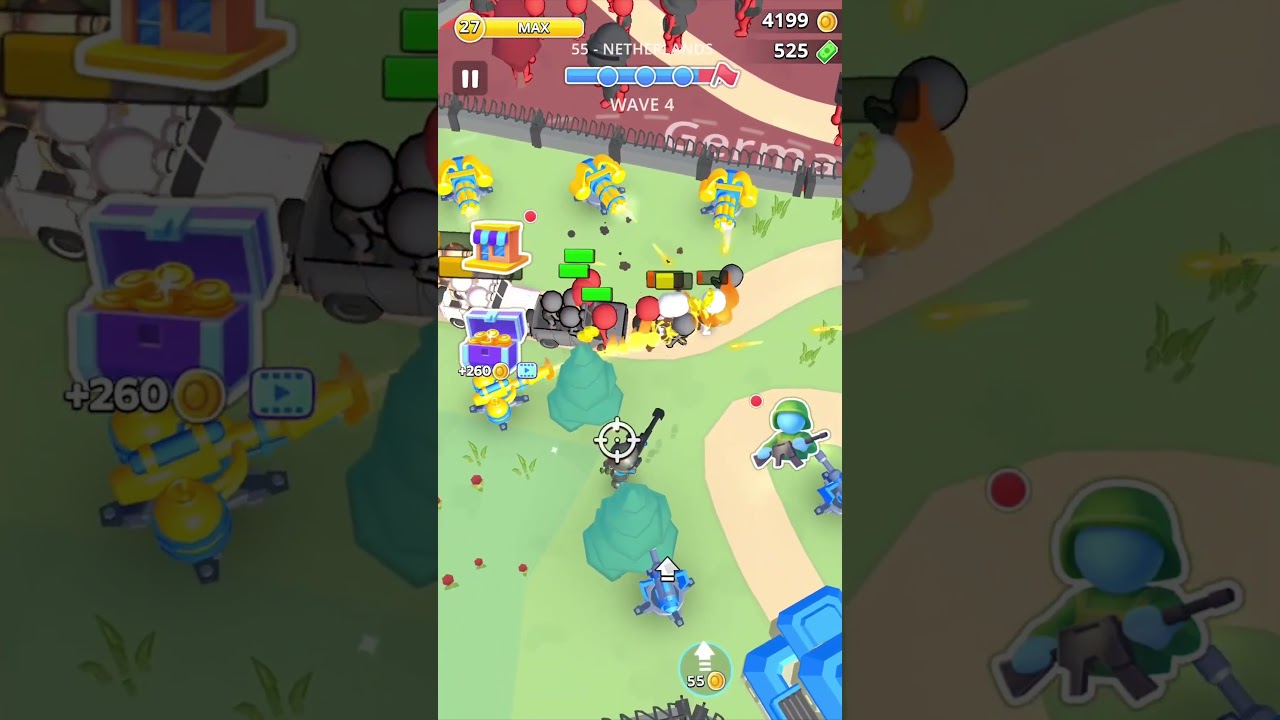 Fight For America: Country War - Netherlands (Level 55 Wave 4)