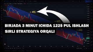 BIRJADA 120$ PUL ISHLASH | SIRLI STRATEGIYA ORQALI