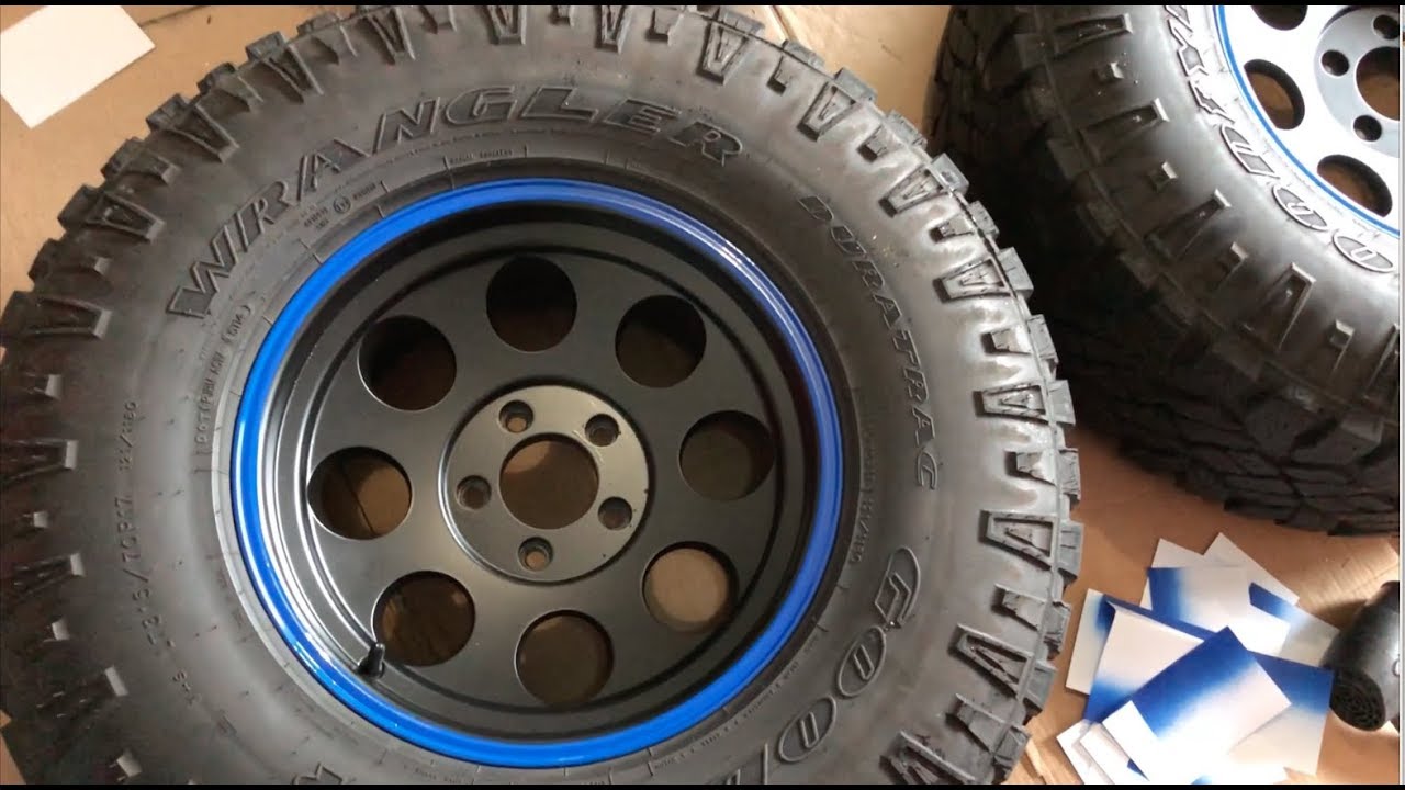 Custom Wheel Paint YouTube