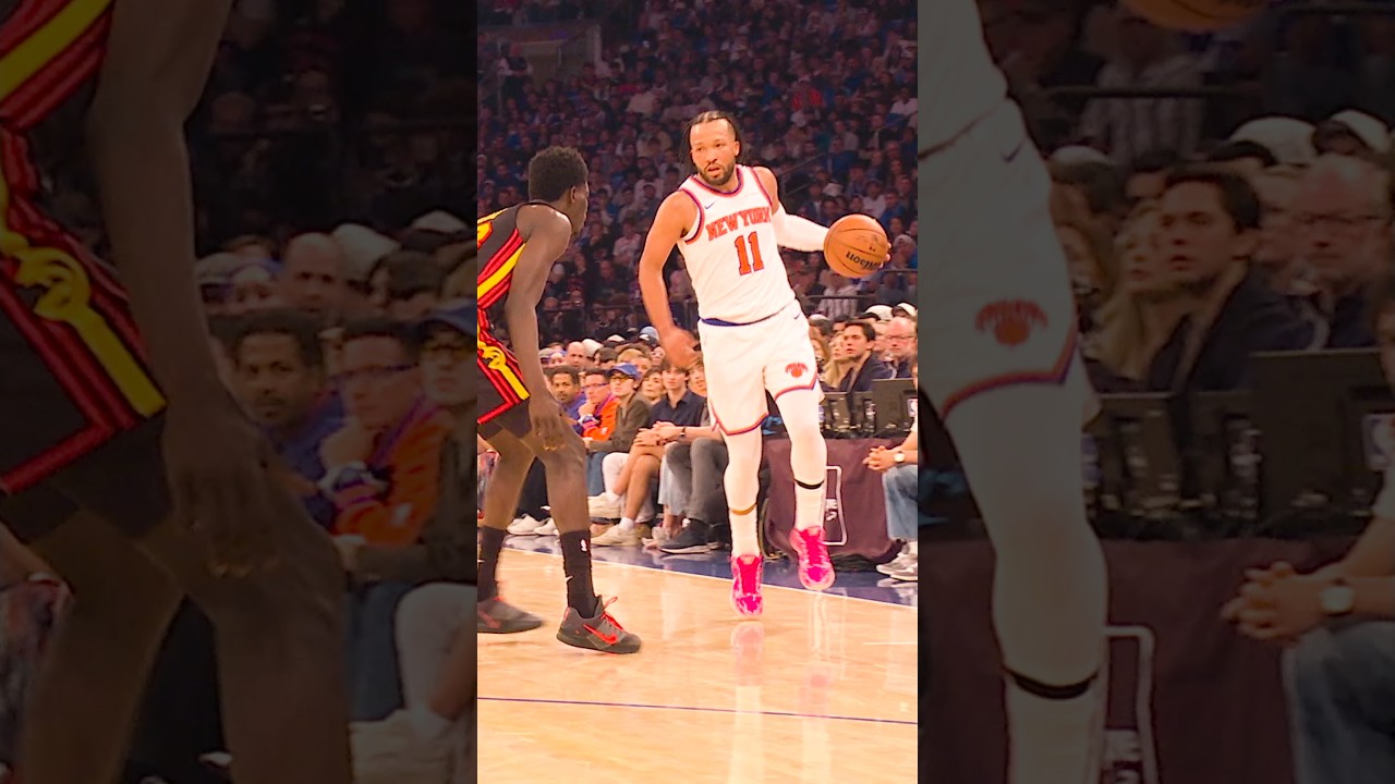 Jalen Brunson always knows how to get shifty 😤