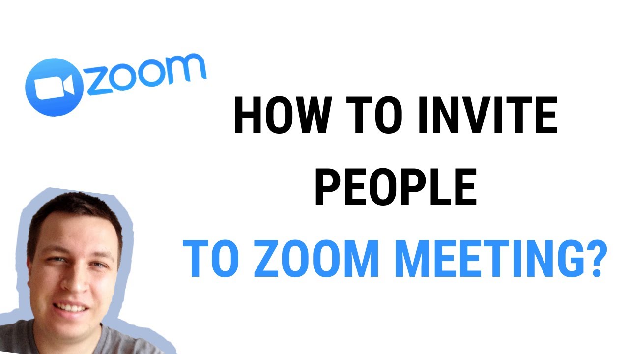 how to invite people to a zoom meeting