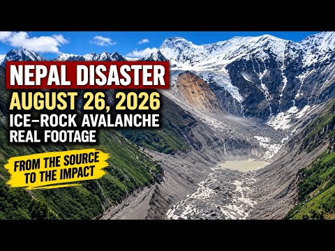 Nepal Disaster: Inside the Massive Ice–Rock Avalanche | Real Footage | August 26, 2026
