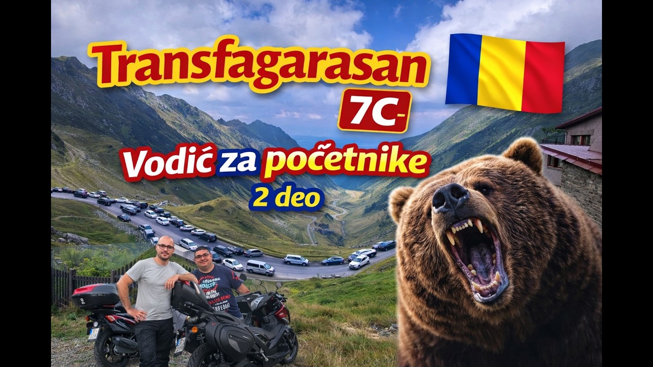 🏍️ Transfagarasan 4K – Epizoda 2 - Voznja Transfagarasan rutom 7C