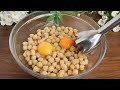 Mix chickpeas and 2 eggs! you&#39;ll be surprised by the result! Quick recipe ! better than meat!