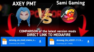 SAMI GAMING vs AXEY PMT - Among us || comparison || latest version 2021.11. 9.5 || Gold Falcon