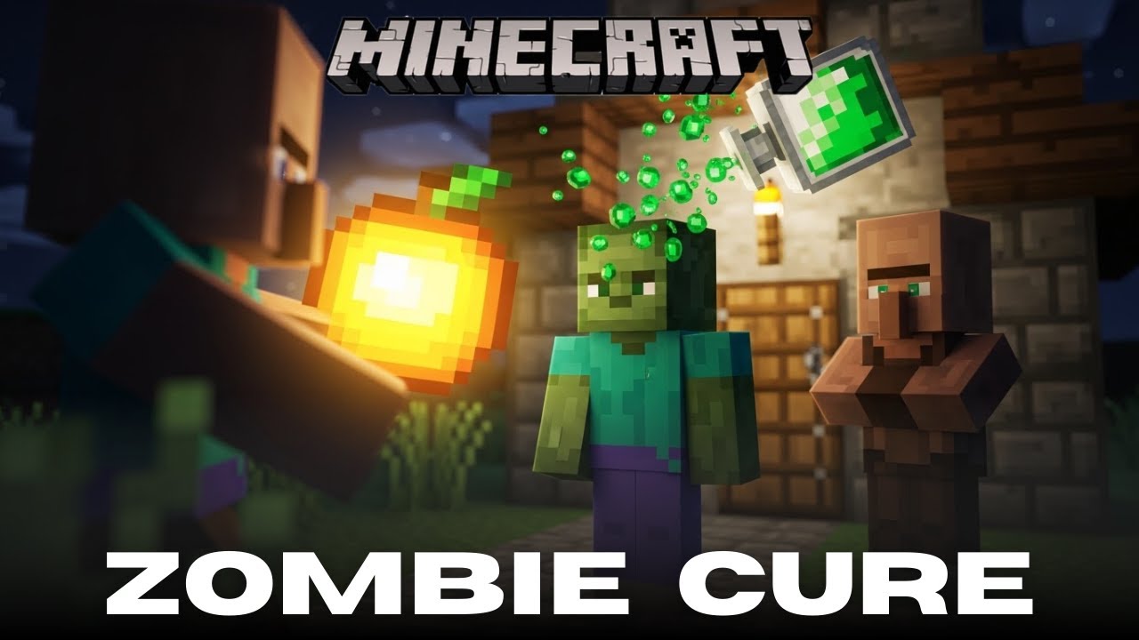 I Was Curing a Zombie Villager Until My Brother Ruined EVERYTHING....