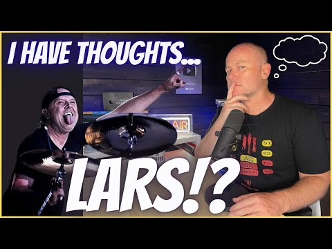 Drum Teacher Reaction What I REALLY Think About LARS ULRICH Dunning Kruger Effect Drumming