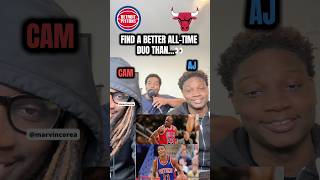 FIND A BETTER ALL-TIME DUO THAN MJ &amp; I.T#nba #shorts #basketball #challenge #reels #tiktok #fyp