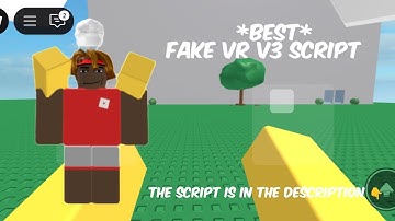 *BEST* FE Fake VR V3 SCRIPT BY IM PATRICK (Link in the Desc)