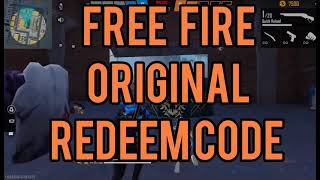 Free Fire Original Redeem Code Generator