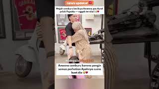 AMEENA CEMBURU LIAT AUREL PELUK AYAHNYA 😭💕 #ameena #aurelhermansyah