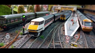 Class 91, The Inter city 225 a large running session.