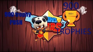 PUSHING NITA TO 900 Trophies| 8TH IN THE WORLD WITH NITA IN BRAWL STARS