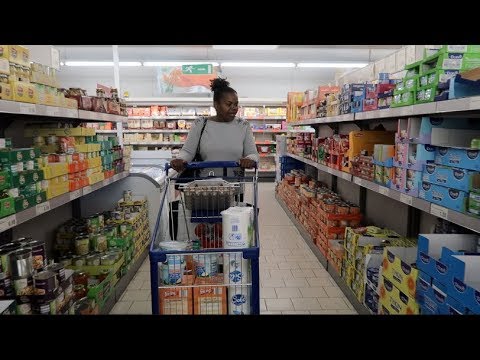 VLOG  COURSES CHEZ ALDI POUR UN BUDGET DE 70  SAKINAFAMILY