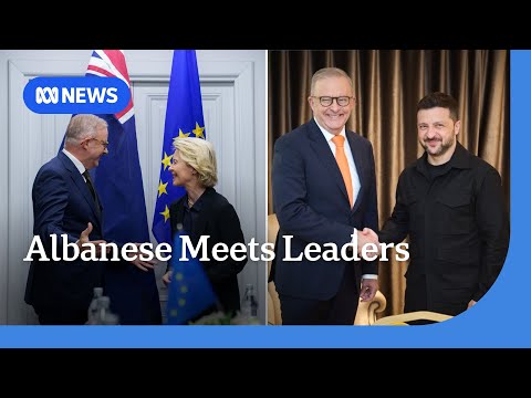Albanese meets with Ukrainian, EU leaders and Pope Leo XIV | ABC NEWS Episode cover